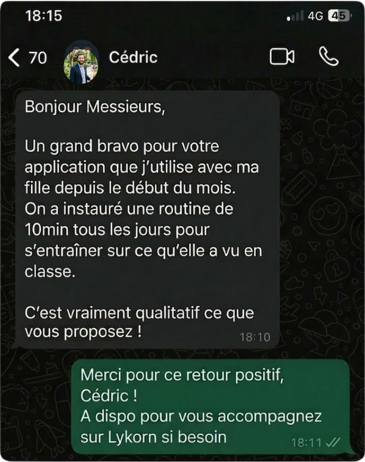 Témoignage Cédric